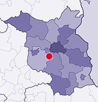 Accent Hausverwaltung & Immobilien in Michendorf - Lagekarte